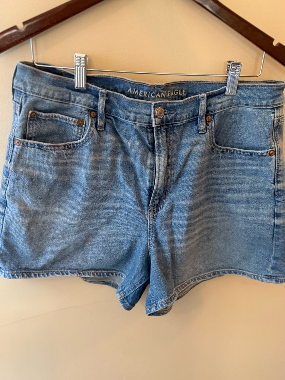 American Eagle relaxed Denim Shorts Size 12